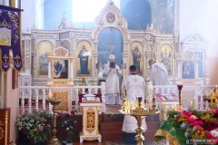 Престольные торжества в храме Преображения Господня деревни Деречин возглавил епископ Гродненский и Волковысский Антоний