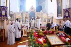 Престольные торжества в храме Преображения Господня деревни Деречин возглавил епископ Гродненский и Волковысский Антоний