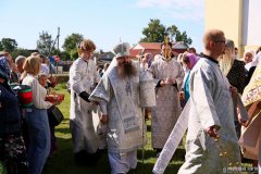 Престольные торжества в храме Преображения Господня деревни Деречин возглавил епископ Гродненский и Волковысский Антоний