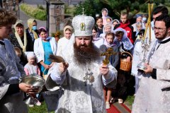 Престольные торжества в храме Преображения Господня деревни Деречин возглавил епископ Гродненский и Волковысский Антоний
