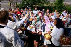 Престольные торжества в храме Преображения Господня деревни Деречин возглавил епископ Гродненский и Волковысский Антоний