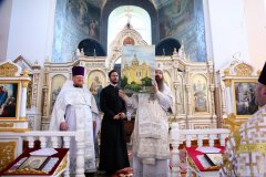 Престольные торжества в храме Преображения Господня деревни Деречин возглавил епископ Гродненский и Волковысский Антоний