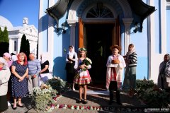 В неделю 9-ю по Пятидесятнице епископ Антоний совершил Божественную литургию в храме в честь святого Архангела Михаила города Щучин