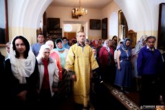 В неделю 9-ю по Пятидесятнице епископ Антоний совершил Божественную литургию в храме в честь святого Архангела Михаила города Щучин