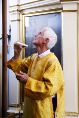 В неделю 9-ю по Пятидесятнице епископ Антоний совершил Божественную литургию в храме в честь святого Архангела Михаила города Щучин