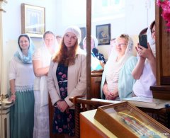 В неделю 9-ю по Пятидесятнице епископ Антоний совершил Божественную литургию в храме в честь святого Архангела Михаила города Щучин