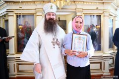 В неделю 9-ю по Пятидесятнице епископ Антоний совершил Божественную литургию в храме в честь святого Архангела Михаила города Щучин