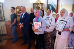 В неделю 9-ю по Пятидесятнице епископ Антоний совершил Божественную литургию в храме в честь святого Архангела Михаила города Щучин