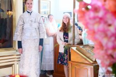 В неделю 9-ю по Пятидесятнице епископ Антоний совершил Божественную литургию в храме в честь святого Архангела Михаила города Щучин