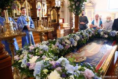 В канун праздника Успения Пресвятой Богородицы Епископ Антоний совершил всенощное бдение в Свято-Покровском соборе