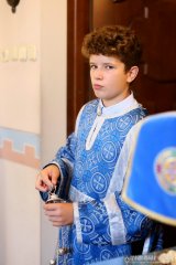 В праздник Успения Пресвятой Богородицы епископ Антоний совершил Божественную литургию в Покровском кафедральном соборе города Гродно