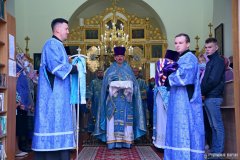 Епископ Антоний совершил Божественную литургию в храме святителя Николая Чудотворца Большой Берестовицы