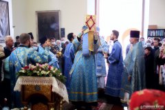 Епископ Антоний совершил Божественную литургию в храме святителя Николая Чудотворца Большой Берестовицы