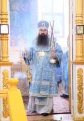 Епископ Антоний совершил Божественную литургию в храме святителя Николая Чудотворца Большой Берестовицы