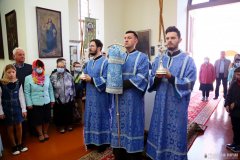 Епископ Антоний совершил Божественную литургию в храме святителя Николая Чудотворца Большой Берестовицы