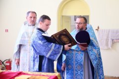 Епископ Антоний совершил Божественную литургию в храме святителя Николая Чудотворца Большой Берестовицы