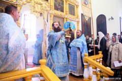 Епископ Антоний совершил Божественную литургию в храме святителя Николая Чудотворца Большой Берестовицы