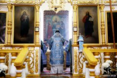 Епископ Антоний совершил Божественную литургию в храме святителя Николая Чудотворца Большой Берестовицы