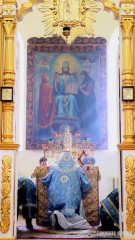 Епископ Антоний совершил Божественную литургию в храме святителя Николая Чудотворца Большой Берестовицы