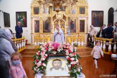 Епископ Антоний совершил Божественную литургию в храме святителя Николая Чудотворца Большой Берестовицы