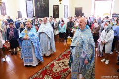 Епископ Антоний совершил Божественную литургию в храме святителя Николая Чудотворца Большой Берестовицы