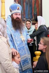 Епископ Антоний совершил Божественную литургию в храме святителя Николая Чудотворца Большой Берестовицы