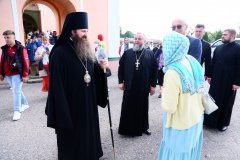Епископ Антоний совершил Божественную литургию в храме святителя Николая Чудотворца Большой Берестовицы