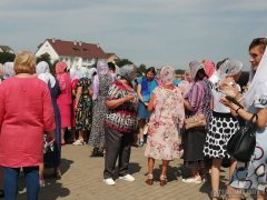 В день памяти преподобного Серафима Саровского епископ Антоний совершил Литургию в храме пророка Илии в агрогородке Обухово (новые фото)