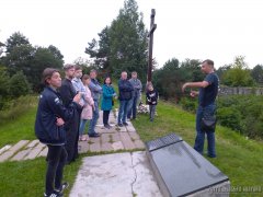 Прыхаджане храма ў гонар святога благавернага князя Уладзiмiра наведалі экскурсію па фартах Гродзенскай крэпасці