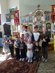 В Cвято-Троицком храме деревни Подороск состоялся молебен для школьников перед началом учебного года