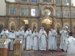 В Волковыске состоялось соборное богослужение клириков благочиния