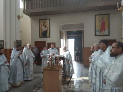 В Волковыске состоялось соборное богослужение клириков благочиния