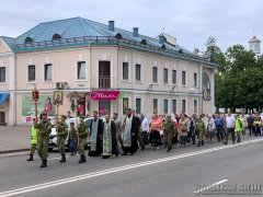 Адбыўся хрэсны ход да Ракавіцкай іконы Маці Божай (больш фотаздымкаў)