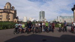 Скауты из Гродно совершили велопаломничество к Раковичской иконе Божией Матери