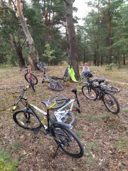 Скауты из Гродно совершили велопаломничество к Раковичской иконе Божией Матери