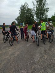 Скауты из Гродно совершили велопаломничество к Раковичской иконе Божией Матери