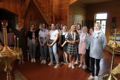 Молодёжный слёт Скидельского благочиния начал свою работу