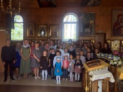 В воскресной школе храма пророка Илии в Мостах состоялся день открытых дверей В воскресной школе храма пророка Илии в Мостах состоялся день открытых дверей