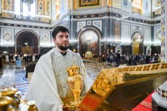 В праздник Рождества Пресвятой Богородицы правящий архиерей Гродненской епархии сослужил Предстоятелю Русской Церкви за Литургией в Храме Христа Спасителя в Москве В праздник Рождества Пресвятой Богородицы правящий архиерей Гродненской епархии сослужил Предстоятелю Русской Церкви за Литургией в Храме Христа Спасителя в Москве