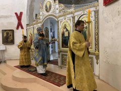 В канун праздника Рождества Пресвятой Богородицы епископ Антоний совершил всенощное бдение в храме великомученицы Ирины (Представительство Белорусского Экзархата в городе Москве) В канун праздника Рождества Пресвятой Богородицы епископ Антоний совершил всенощное бдение в храме великомученицы Ирины (Представительство Белорусского Экзархата в городе Москве)