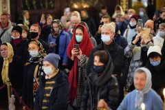 В праздник Рождества Пресвятой Богородицы правящий архиерей Гродненской епархии сослужил Предстоятелю Русской Церкви за Литургией в Храме Христа Спасителя в Москве В праздник Рождества Пресвятой Богородицы правящий архиерей Гродненской епархии сослужил Предстоятелю Русской Церкви за Литургией в Храме Христа Спасителя в Москве