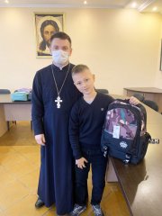 Прыход храма Сабора ўсіх Беларускіх святых у Гродна правёў дабрачынную акцыю «Збяром ранец дзецям» Прыход храма Сабора ўсіх Беларускіх святых у Гродна правёў дабрачынную акцыю «Збяром ранец дзецям»