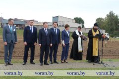 Благочинный Вороновского округа принял участие в закладке «Аллеи единства» в районном центре Благочинный Вороновского округа принял участие в закладке «Аллеи единства» в районном центре