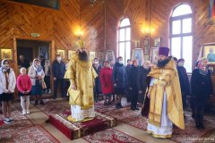 В Неделю 13-ю по Пятидесятнице епископ Антоний совершил Литургию в храме благоверного князя Александра Невского городского поселка Вороново В Неделю 13-ю по Пятидесятнице епископ Антоний совершил Литургию в храме благоверного князя Александра Невского городского поселка Вороново