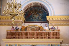 В канун праздника Усекновения главы Иоанна Крестителя епископ Антоний совершил всенощное бдение в Покровском кафедральном соборе города Гродно