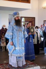 Епископ Антоний возглавил престольный праздник храма в честь Августовской иконы Божией Матери в Гродно [+ ВИДЕО]