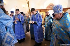 Епископ Антоний возглавил престольный праздник храма в честь Августовской иконы Божией Матери в Гродно [+ ВИДЕО]