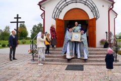 Епископ Антоний возглавил престольный праздник храма в честь Августовской иконы Божией Матери в Гродно [+ ВИДЕО]