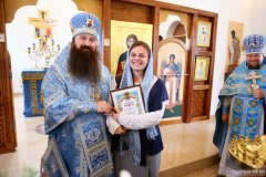 Епископ Антоний возглавил престольный праздник храма в честь Августовской иконы Божией Матери в Гродно [+ ВИДЕО]