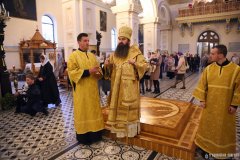 В канун Недели 13-й по Пятидесятнице епископ Антоний совершил всенощное бдение в Покровском кафедральном соборе города Гродно В канун Недели 13-й по Пятидесятнице епископ Антоний совершил всенощное бдение в Покровском кафедральном соборе города Гродно